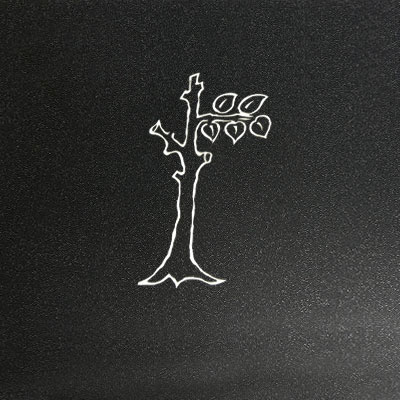 Sandstrahl-Ornament Baum 2