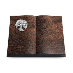 Grabbuch Livre/Englisch-Teak Baum 3 (Alu)