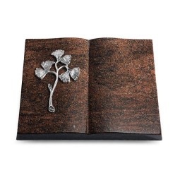 Grabbuch Livre/Englisch-Teak Gingozweig 1 (Alu)