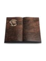 Grabbuch Livre/Englisch-Teak Baum 1 (Bronze)