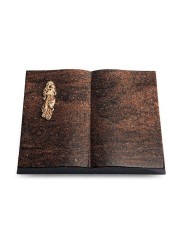 Grabbuch Livre/Englisch-Teak Maria (Bronze)