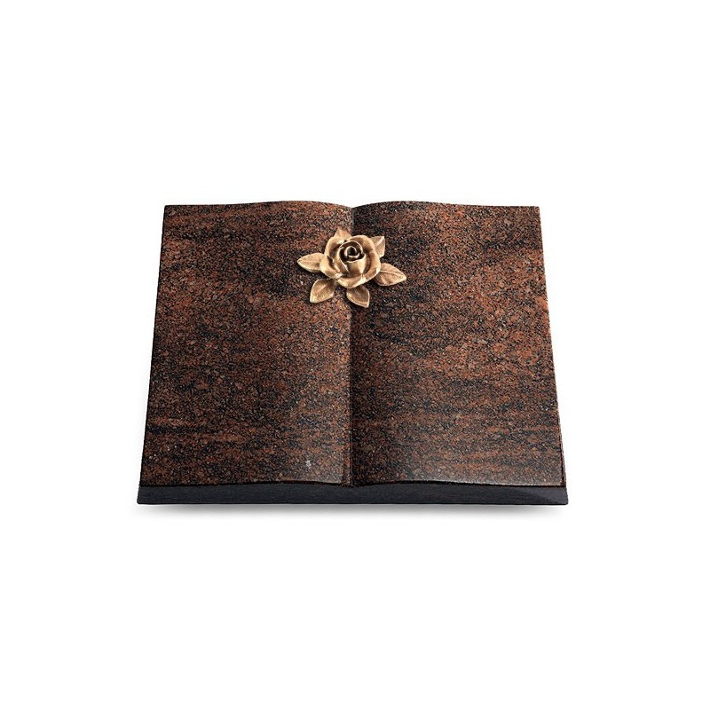 Grabbuch Livre/Englisch-Teak Rose 4 (Bronze)