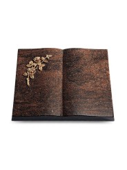 Grabbuch Livre/Englisch-Teak Rose 5 (Bronze)