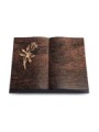 Grabbuch Livre/Englisch-Teak Rose 6 (Bronze)