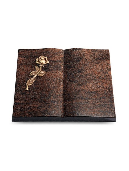 Grabbuch Livre/Englisch-Teak Rose 7 (Bronze)