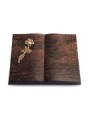 Grabbuch Livre/Englisch-Teak Rose 7 (Bronze)