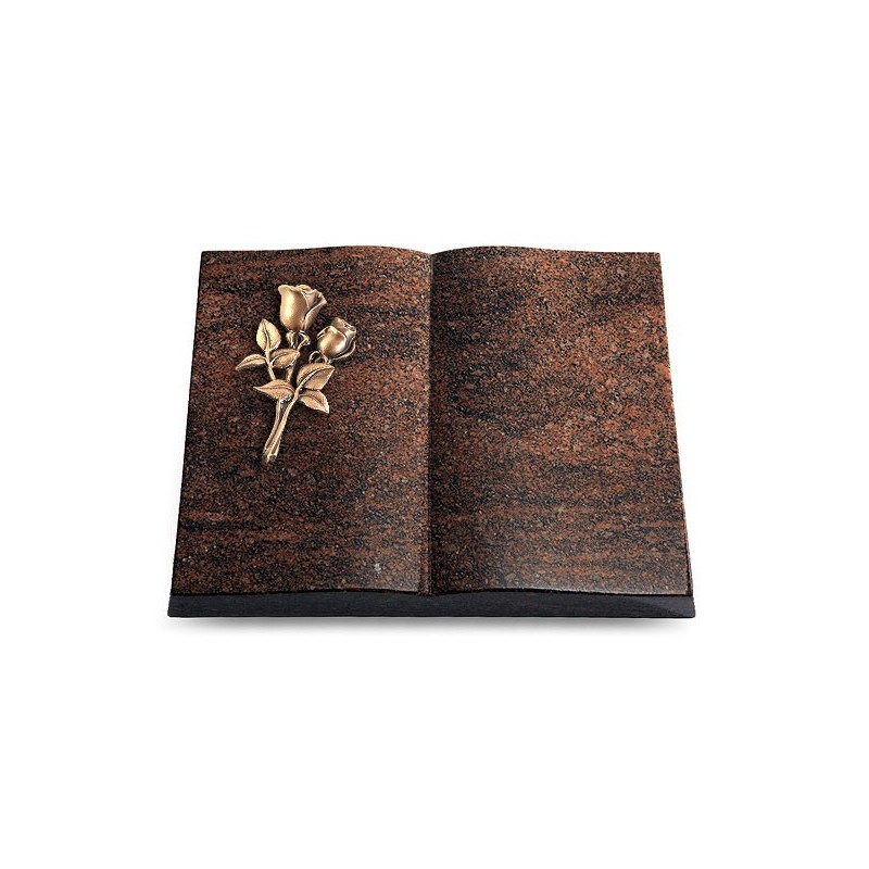 Grabbuch Livre/Englisch-Teak Rose 11 (Bronze)