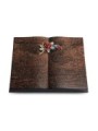 Grabbuch Livre/Englisch-Teak Rose 1 (Color)