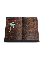 Grabbuch Livre/Englisch-Teak Rose 2 (Color)