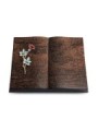 Grabbuch Livre/Englisch-Teak Rose 4 (Color)