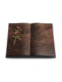 Grabbuch Livre/Englisch-Teak Rose 6 (Color)