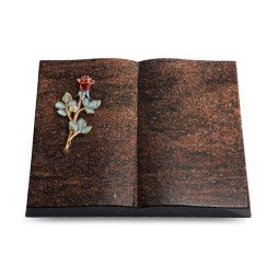 Grabbuch Livre/Englisch-Teak Rose 7 (Color)
