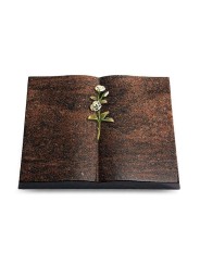 Grabbuch Livre/Englisch-Teak Rose 8 (Color)