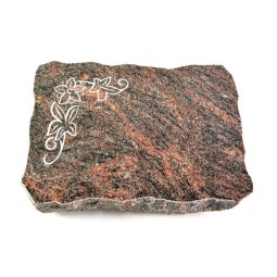 Grabplatte Himalaya Pure Blume 1