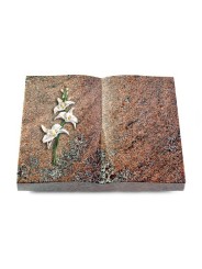 Grabbuch Livre/Paradiso Orchidee (Color)