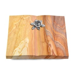 Grabbuch Livre/Rainbow Rose 4 (Alu)