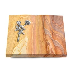 Grabbuch Livre/Rainbow Rose 10 (Alu)