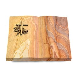 Grabbuch Livre/Rainbow Kreuz 1 (Bronze)