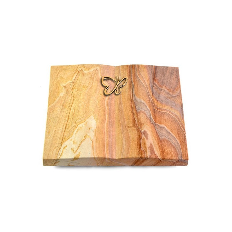 Grabbuch Livre/Rainbow Papillon (Bronze)