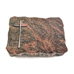 Grabplatte Himalaya Pure Kreuz 2 (Alu)