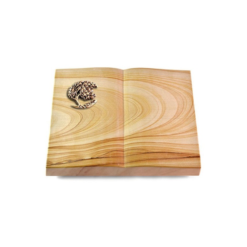 Grabbuch Livre/Woodland Baum 1 (Bronze)