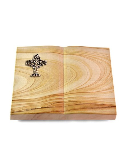 Grabbuch Livre/Woodland Baum 2 (Bronze)