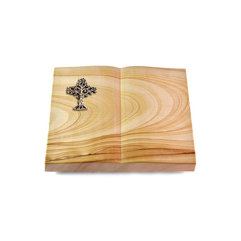 Grabbuch Livre/Woodland Baum 2 (Bronze)