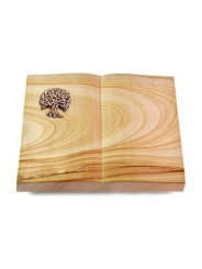 Grabbuch Livre/Woodland Baum 3 (Bronze)