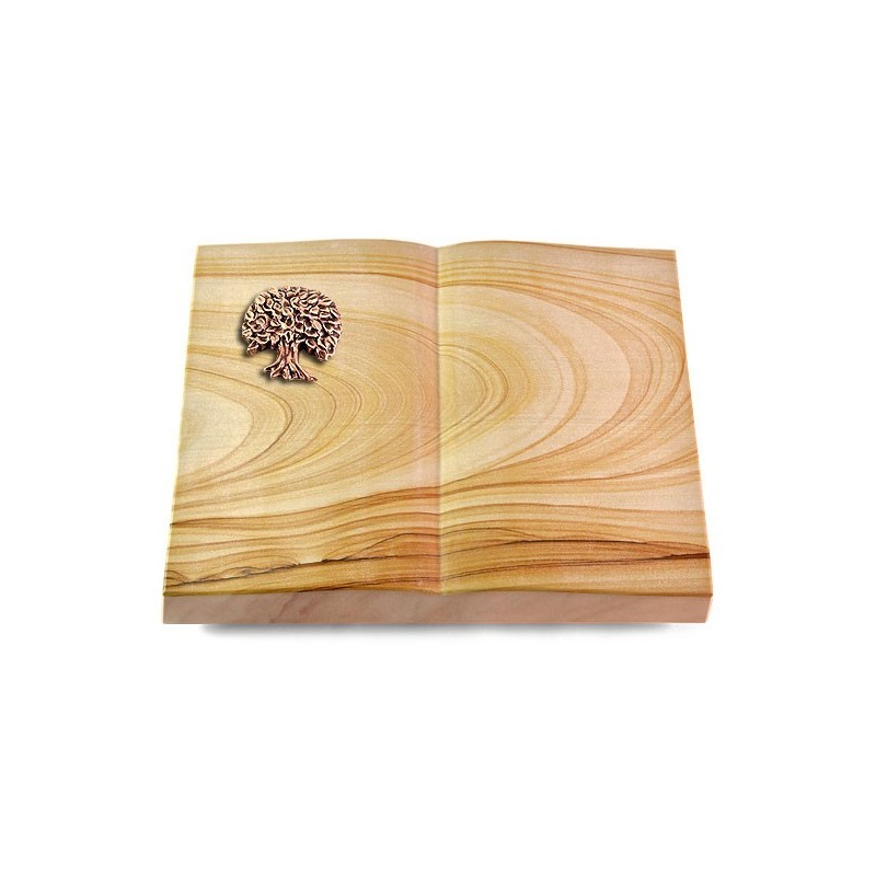 Grabbuch Livre/Woodland Baum 3 (Bronze)
