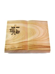 Grabbuch Livre/Woodland Kreuz 1 (Bronze)