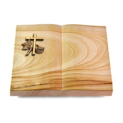 Grabbuch Livre/Woodland Kreuz 1 (Bronze)