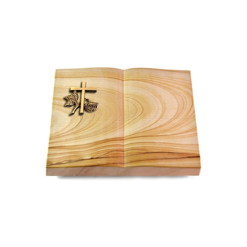 Grabbuch Livre/Woodland Kreuz 1 (Bronze)