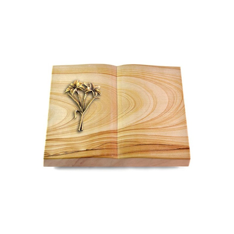 Grabbuch Livre/Woodland Lilie (Bronze)