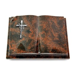 Grabbuch Livre Auris/Aruba Kreuz/Ähren (Alu)