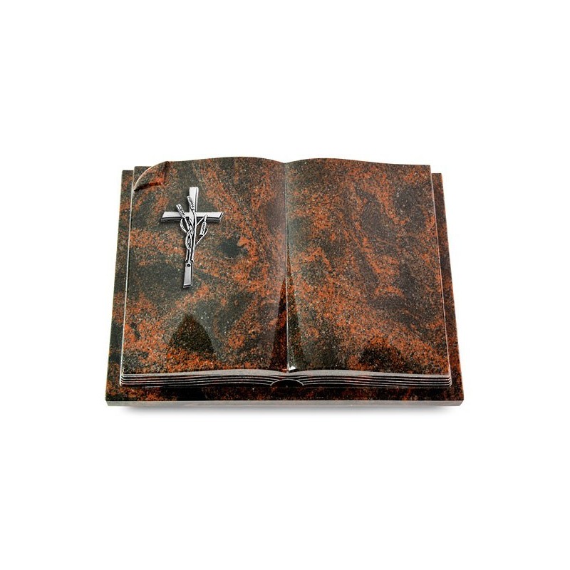 Grabbuch Livre Auris/Aruba Kreuz/Ähren (Alu)