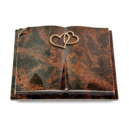 Grabbuch Livre Auris/Aruba Herzen (Bronze)
