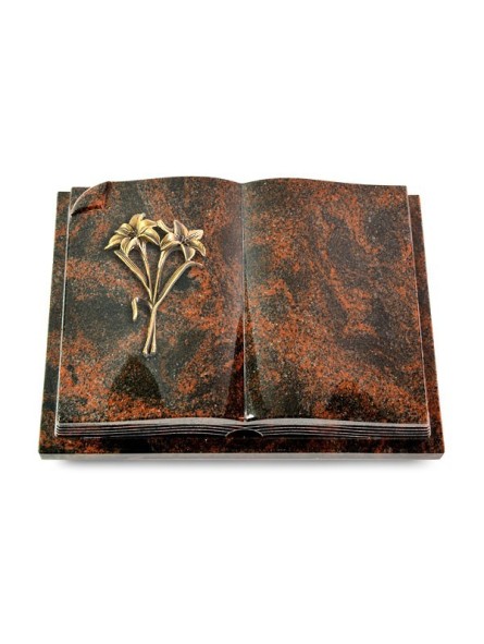 Grabbuch Livre Auris/Aruba Lilie (Bronze)