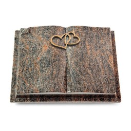 Grabbuch Livre Auris/Himalaya Herzen (Bronze)