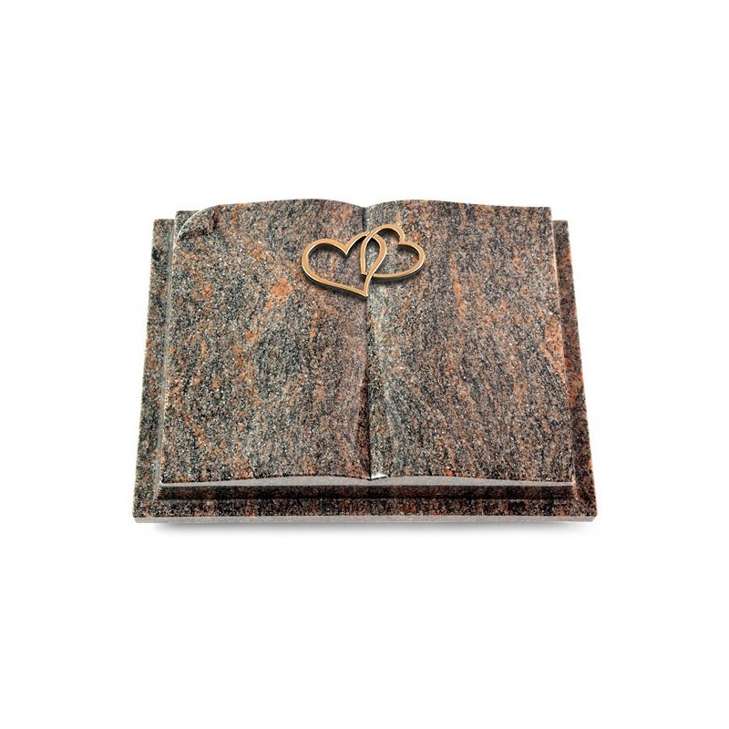 Grabbuch Livre Auris/Himalaya Herzen (Bronze)