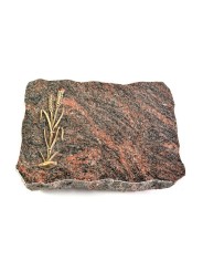Grabplatte Himalaya Pure Ähren 2 (Bronze)