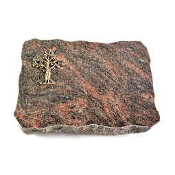 Grabplatte Himalaya Pure Baum 2 (Bronze)