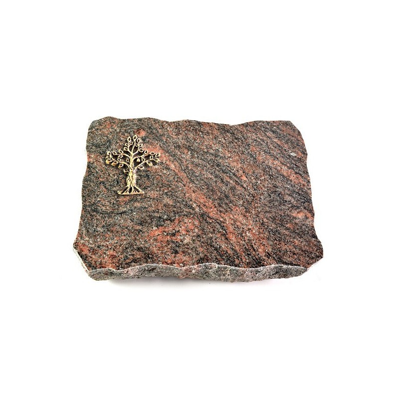 Grabplatte Himalaya Pure Baum 2 (Bronze)