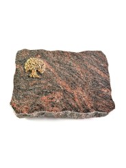 Grabplatte Himalaya Pure Baum 3 (Bronze)