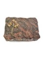 Grabplatte Himalaya Pure Gingozweig 1 (Bronze)