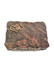 Grabplatte Himalaya Pure Herzen (Bronze)