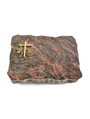 Grabplatte Himalaya Pure Kreuz 1 (Bronze)