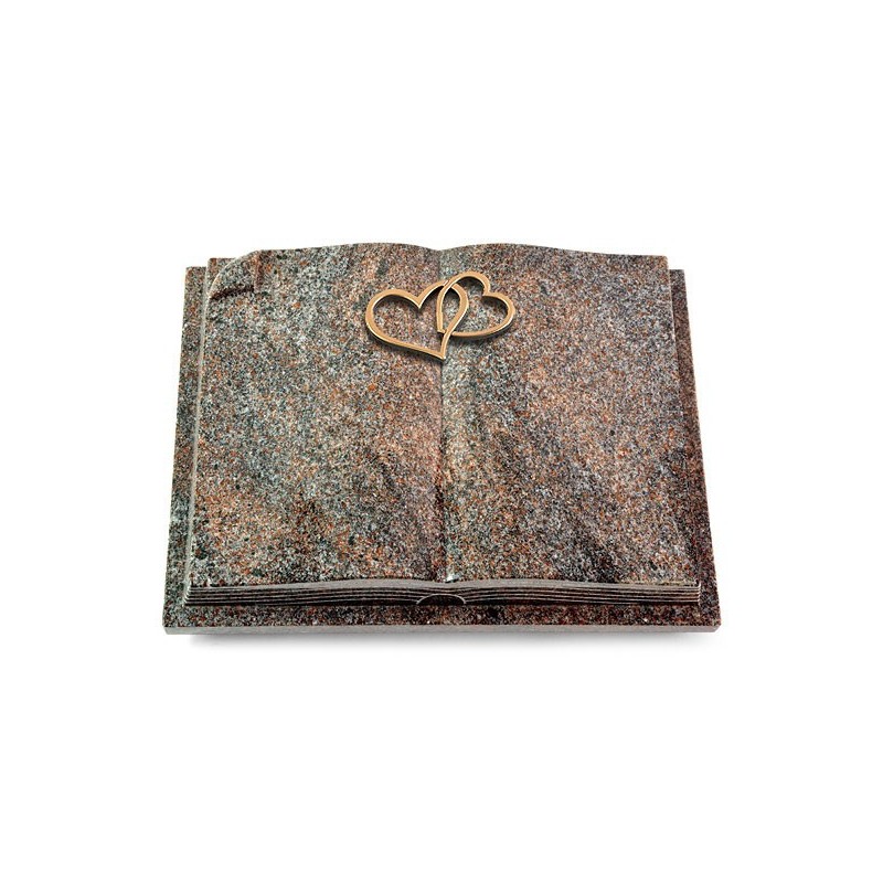 Grabbuch Livre Auris/Paradiso Herzen (Bronze)
