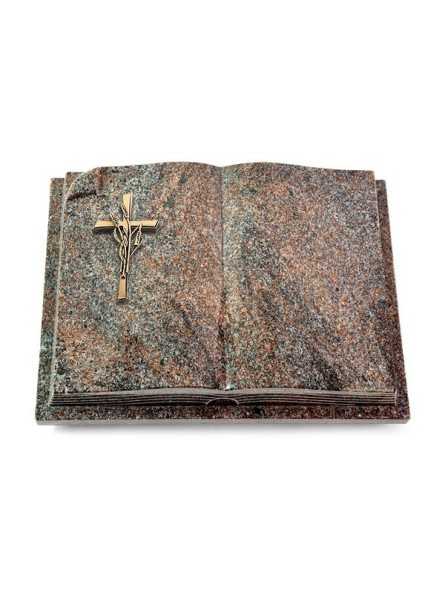 Grabbuch Livre Auris/Paradiso Kreuz/Ähren (Bronze)