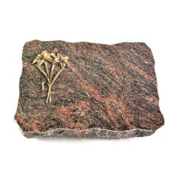 Grabplatte Himalaya Pure Lilie (Bronze)