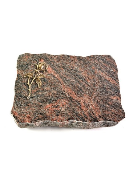 Grabplatte Himalaya Pure Rose 2 (Bronze)